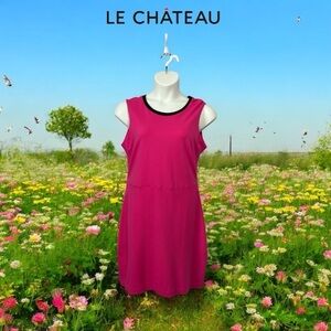 Le Château, Sleeveless Pink Dress, XXL